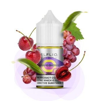 Солевая жидкость Elf Liq 30 мл 50 мг Grape Cherry (Виноград Вишня)