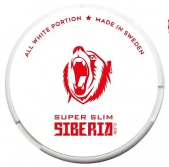 Siberia All White Super Slim (33mg)