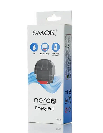 Пустой картридж SMOK Nord 5 Объемом 5.0 мл