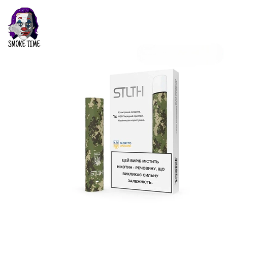 Электронный испаритель многоразовый STLTH - Camo-Pixel Rubber