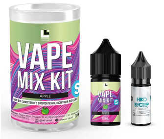 Набір Vape Mix Kit 30 мл Apple (Яблуко)