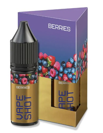 Набір Vape Shot Berries (Ягоди) 15 мл 50 мг