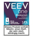 Картриджи VEEV one Blackcurrant (Черная смородина) 18 мг (1.8%)