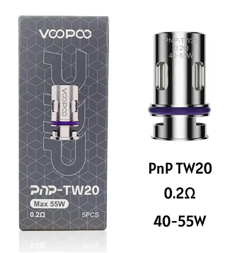 Змінний випаровувач VOOPOO PnP-TW20 0.2 Ом