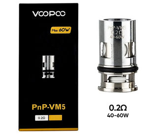 Змінний випаровувач VOOPOO PnP-VM5 0.2 Ом Mesh