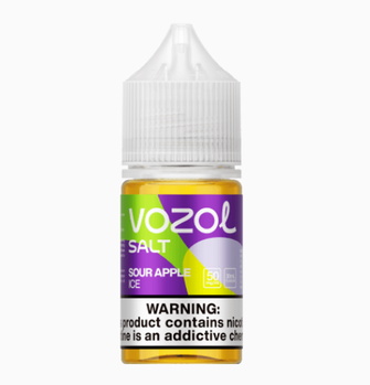 Жидкость Vozol 30 мл 50 мг Sour apple Ice (Кислое холодное яблоко)