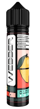 Набор органической жидкости Webber Mango Papaya (Манго Папайя) 60 мл 3 мг