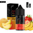 Набор солевой жидкости WES Platinum Melon Strawberry Banana (Дыня Клубника Банан) 30 мл 50 мг