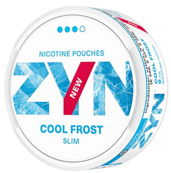 ZYN Slim Cool Frost Strong 9mg (М'ята з холодком)